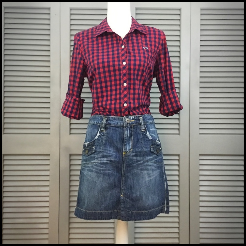 Tommy Hilfiger Denim Jeans Skirt - Picture 5 of 9